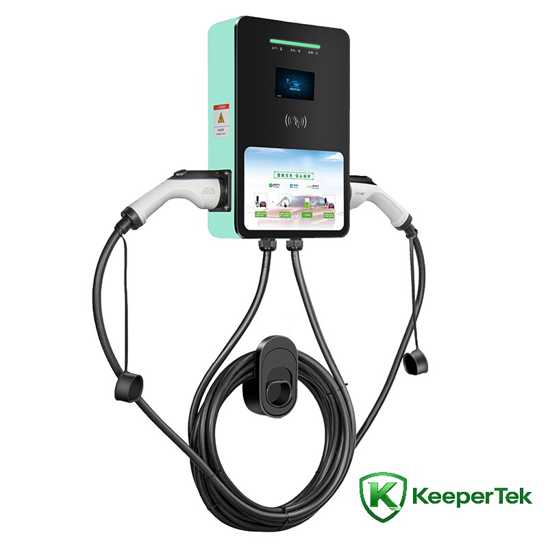 7KW/14KW רצפתי אקדח יחיד וכפול ערימת טעינת AC KT-HC06